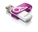 Philips USB 2.0 64GB Vivid Edition lila