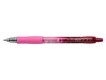 PILOT G-2 Pink Bubble Zseléstoll, 0,32 mm, nyomógombos, kék tinta