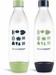 SODASTREAM BO FUSE DUO PALACK, zöld + kék szín, 2db/cs, 1 Liter