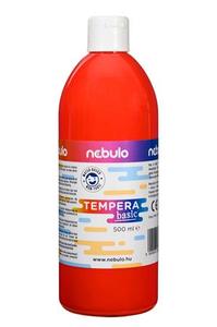 Tempera 500ml piros